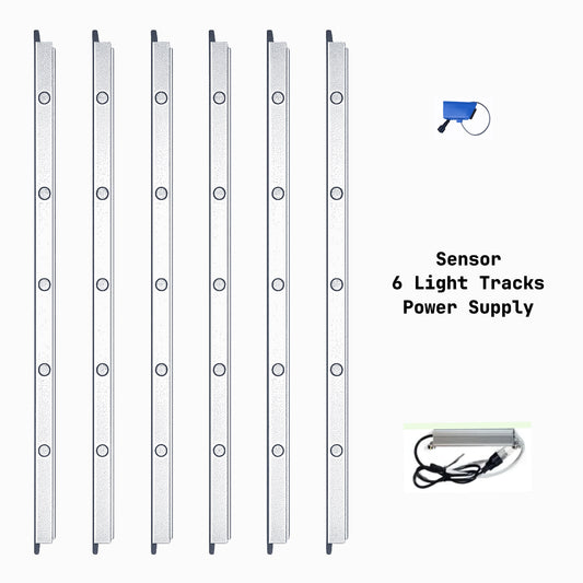 Fully Magnet Mounted LeveLite Grain Level Indicator System